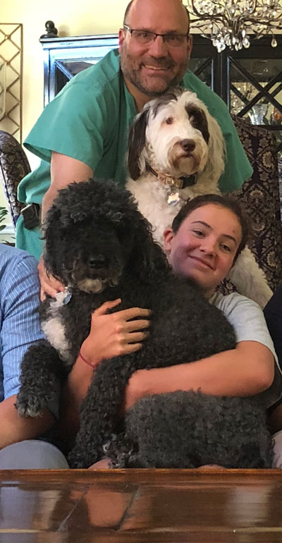 Dr. Skedros and his team are working on the Portuguese water dog “Georgie project” in collaboration with Dr. Gordon Lark and Kevin Chase From the University of Utah Department of Biology.